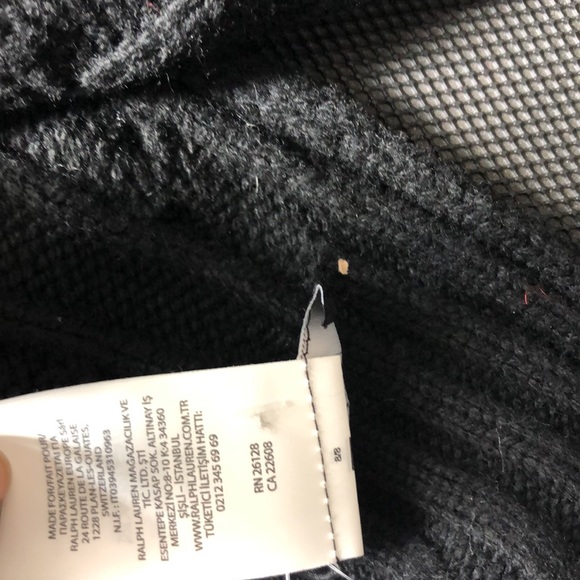 RL Black Label (OS) UNISEX Scarf RL Black label - Picture 9 of 11